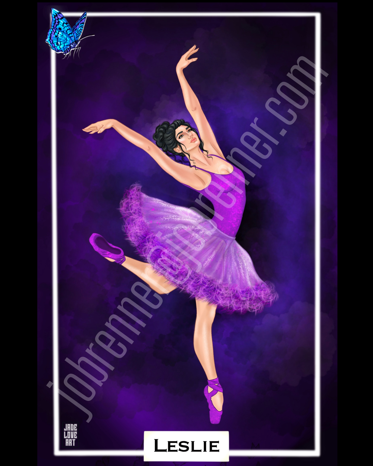 Butterfly | Leslie Character Card